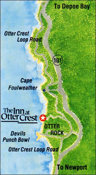 directions map to Inn at Otter Creek