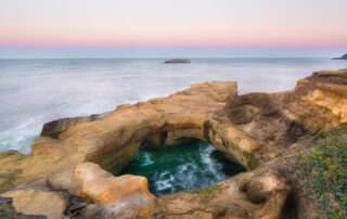 A picture of Devil’s Punchbowl State Natural Area